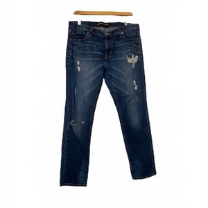 Express Girlfriend Distress Jeans